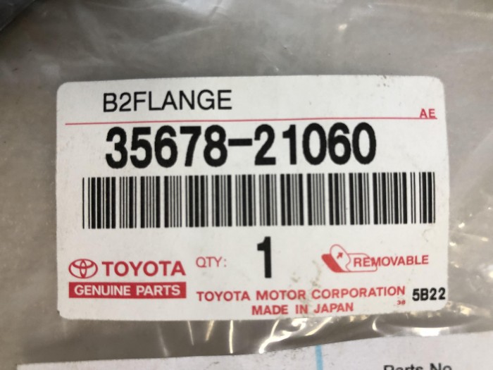 Диск фрикционный новый оригинал TOYOTA 3567821060