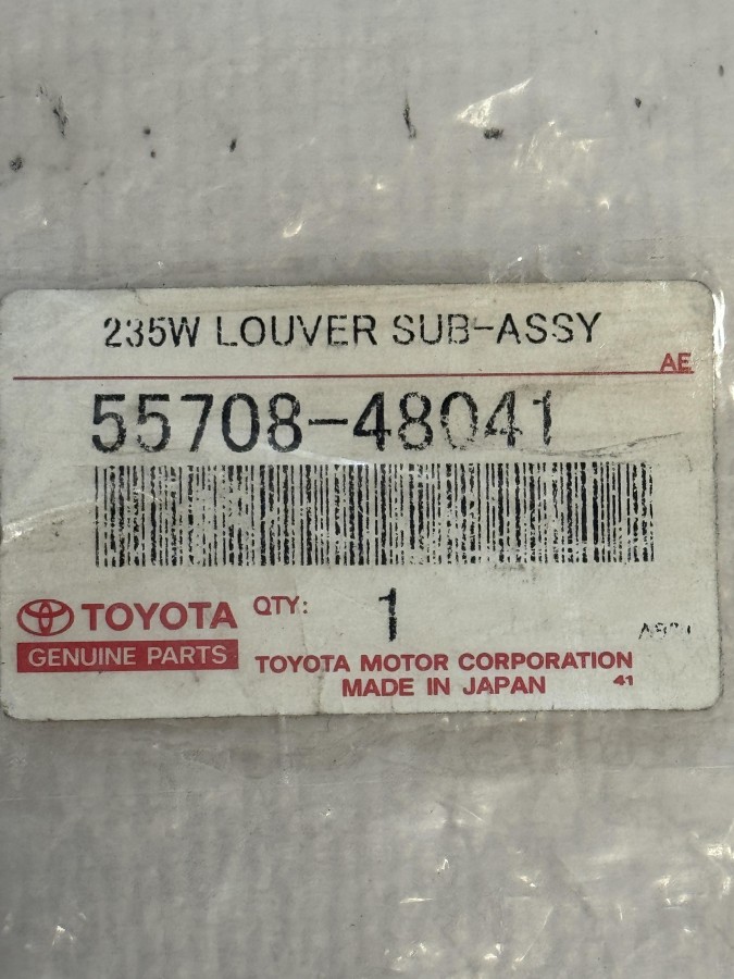 Решетка вентиляционного отверстия Lexus RX300 5570848041