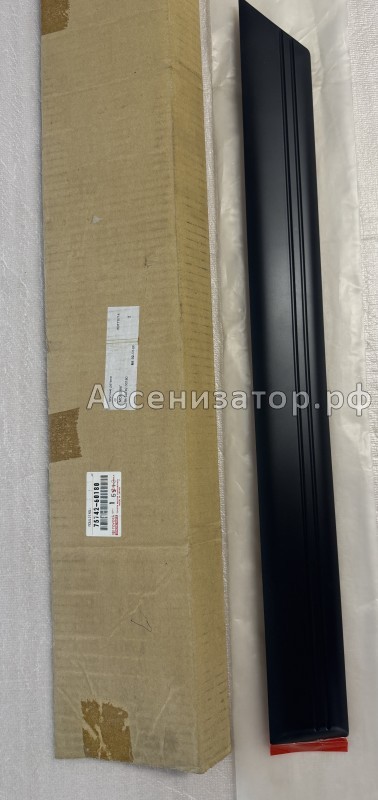 Молдинг двери задней левой Toyota Land Cruiser FZJ100 7574260180
